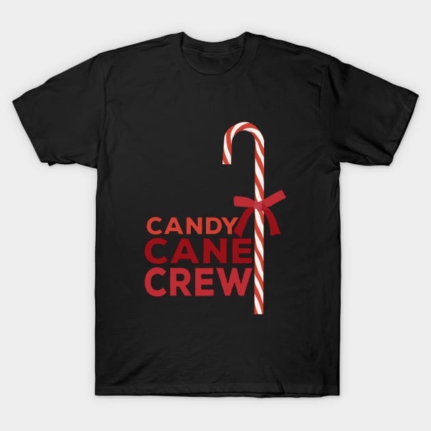 Candy Cane Crew T-Shirt by DiegoCarvalho